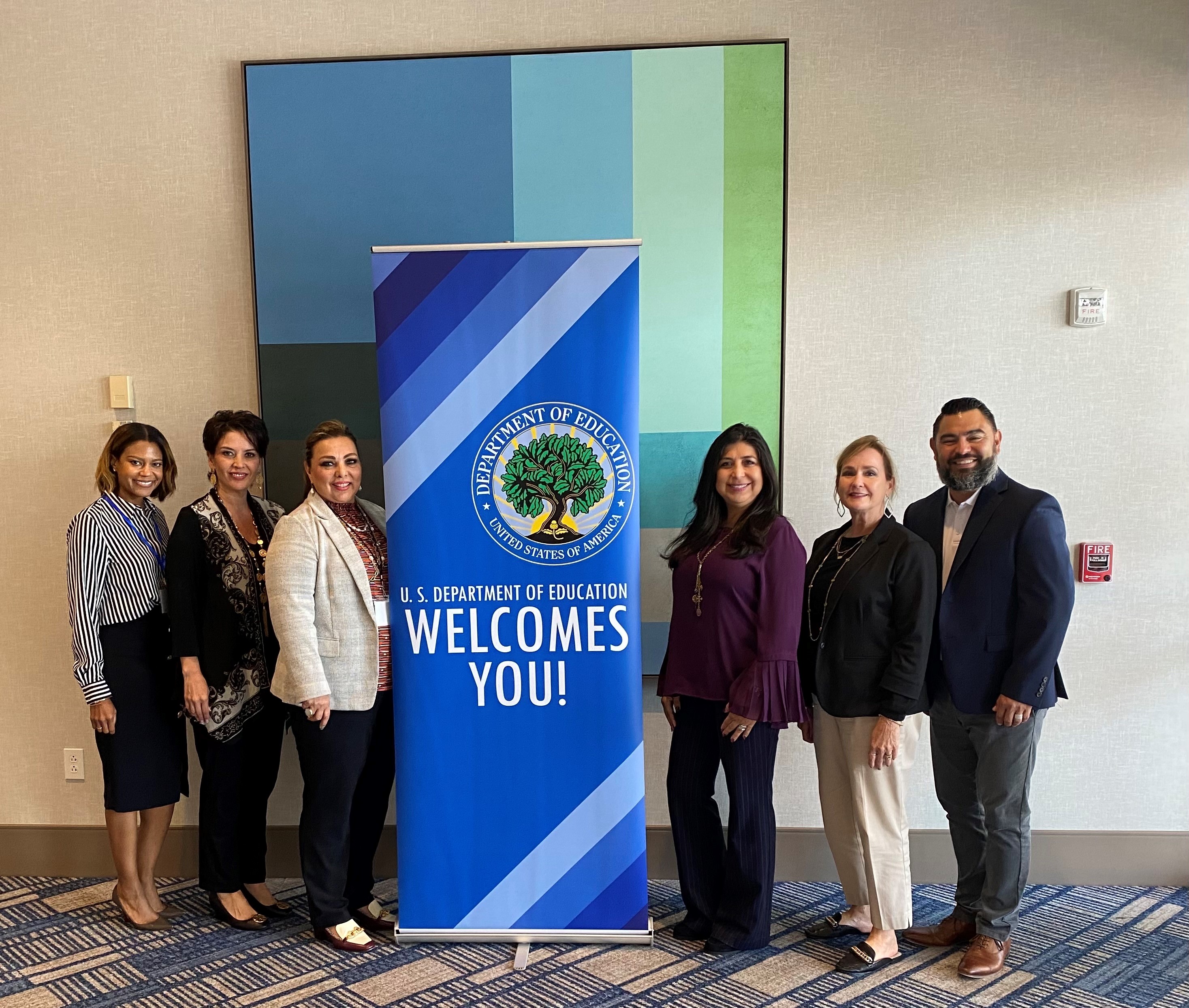 Sherelle Foust, MS, of the Region 14 Comprehensive Center along with team members from Somerset ISD in Texas, attended a Powered by Teach to Lead event, called Reimagining Our Investments for Strengthening Educator Effectiveness.  