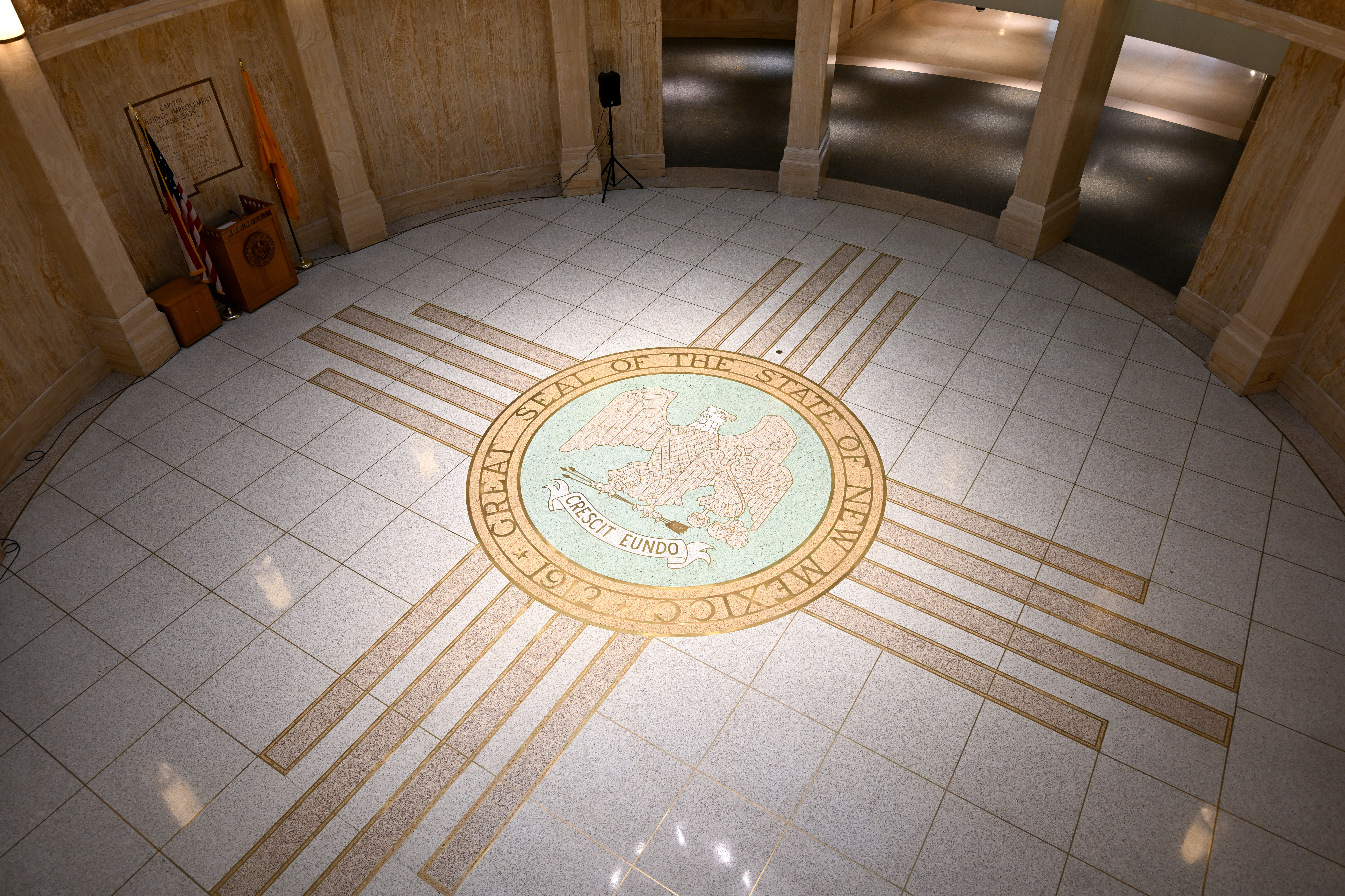  State Seal New Mexico Capitol Building