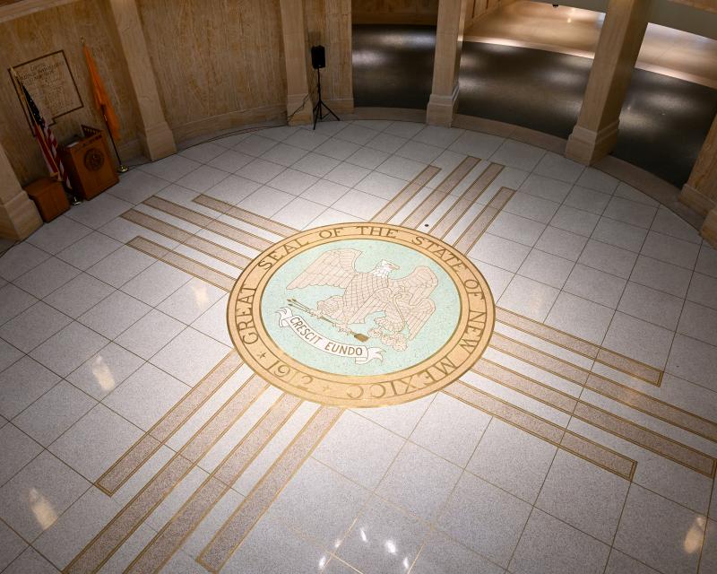  State Seal New Mexico Capitol Building